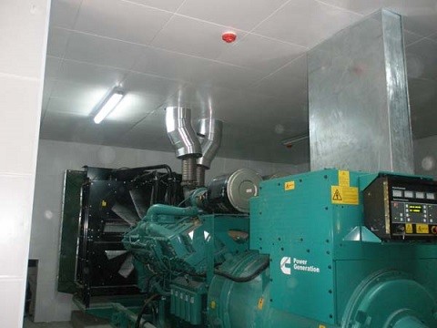 梅州某樓盤(pán)發(fā)電機(jī)工程案例