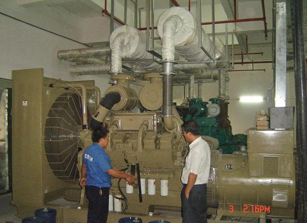 深圳某集團(tuán)公司發(fā)電機(jī)工程案例